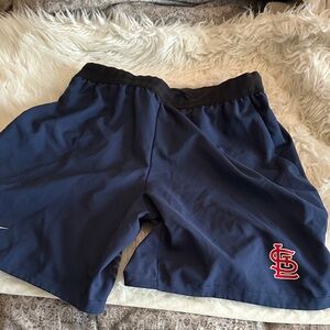 Nike Dri Fit STL Navy and Black Sports Shorts